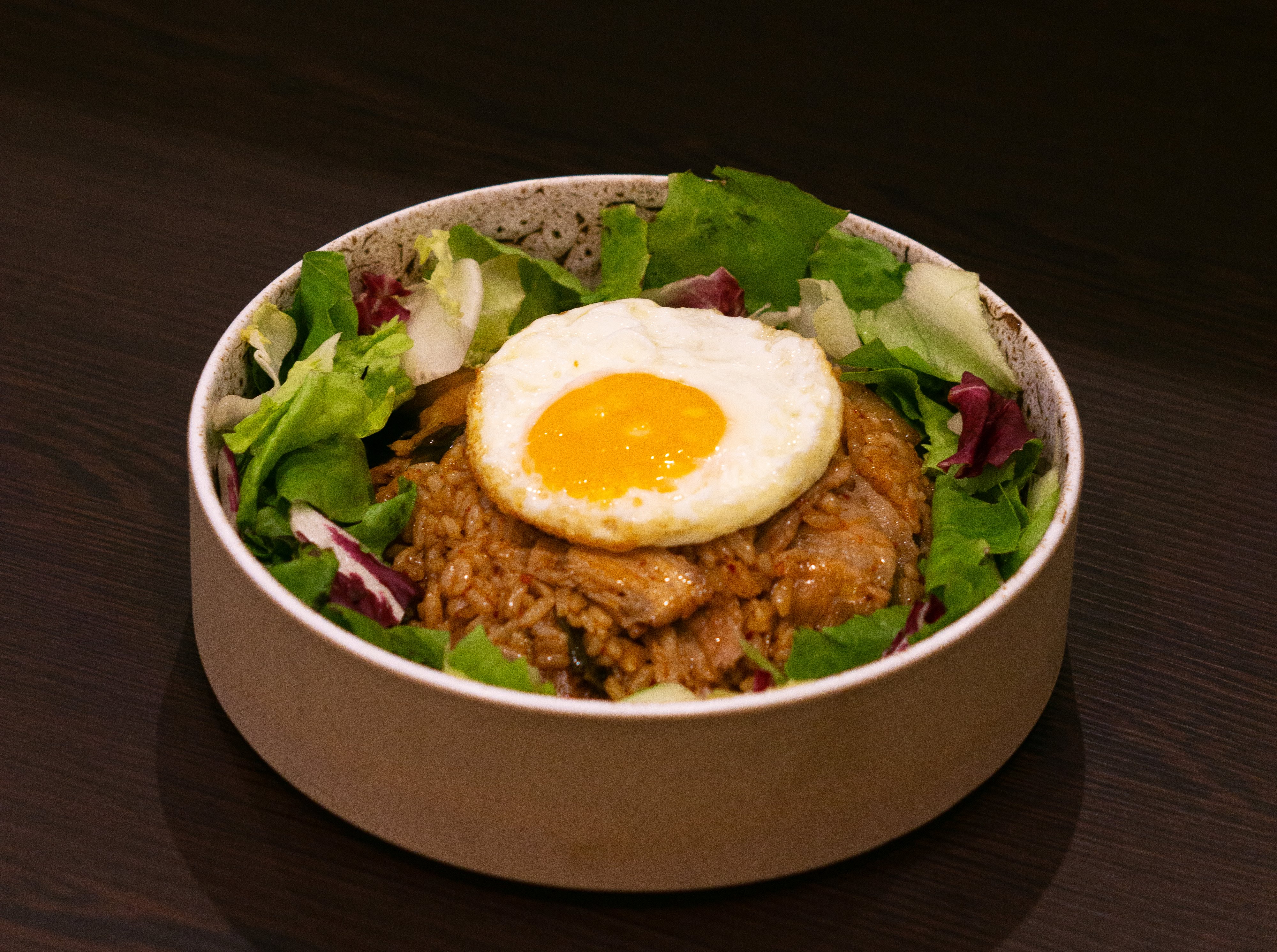 Riz sauté au Kimchi