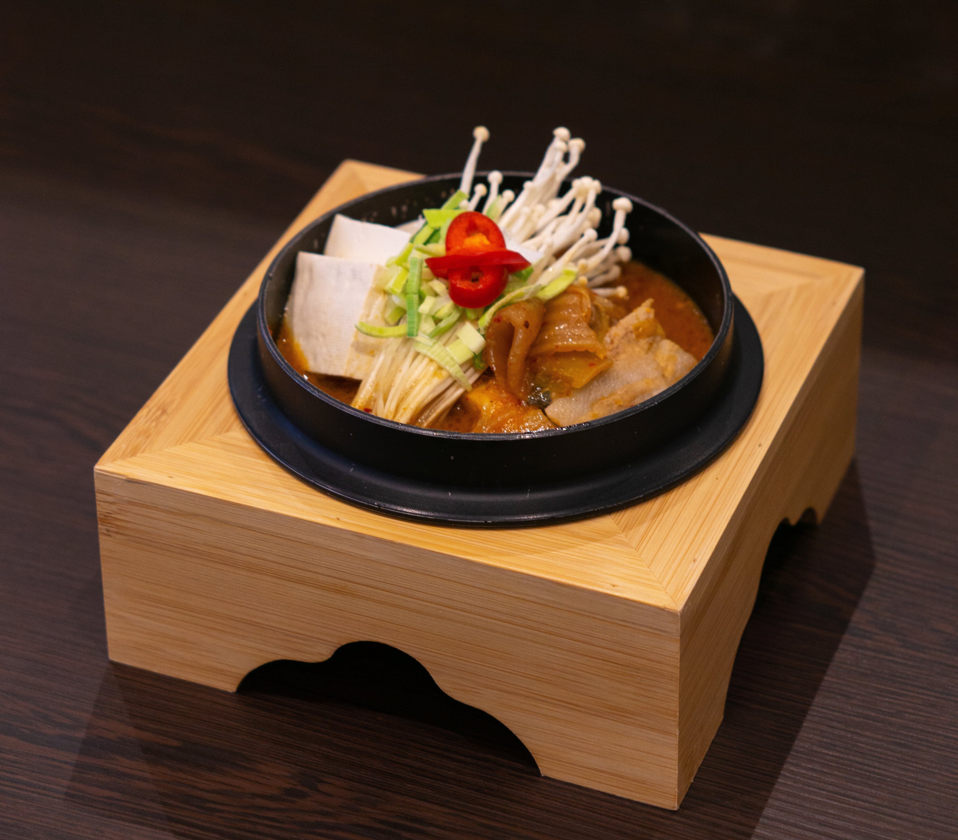 Ragoût de kimchi au porc